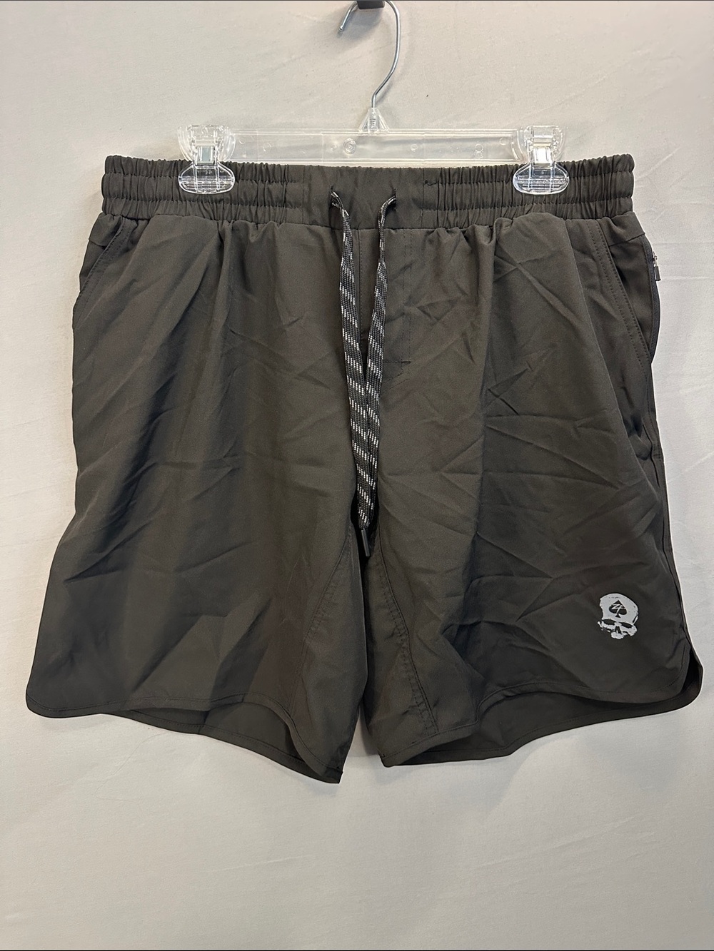 Zero Foxtrot Men's Black Athletic Shorts